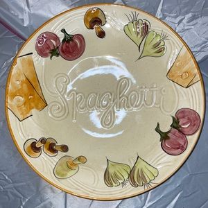 Los Ángeles pottery vintage platter plate 50’s